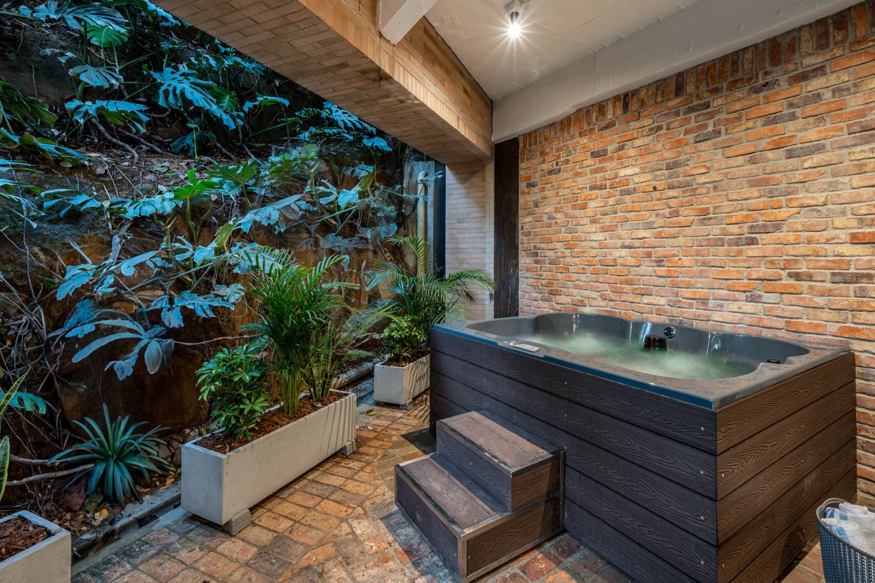 Jacuzzi al aire libre