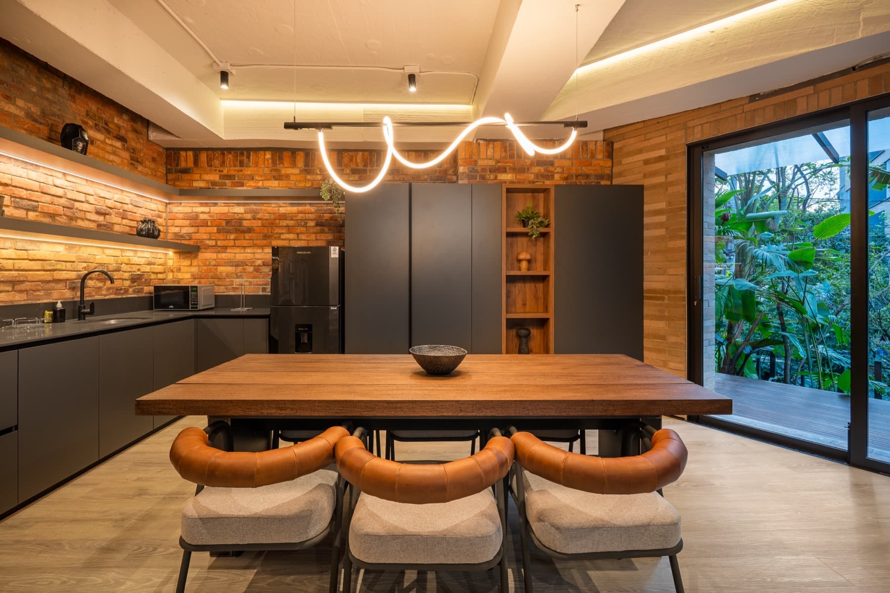 Cocina y comedor